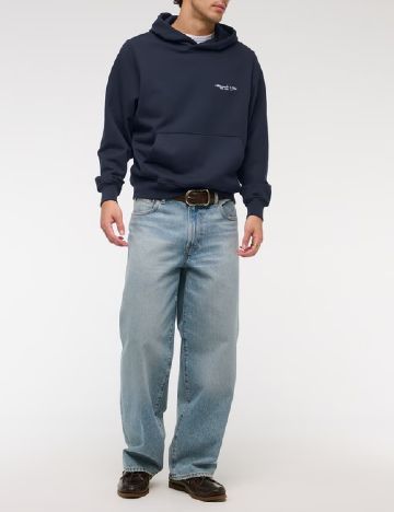 Hanorac Abercrombie&Fitch, bleumarin