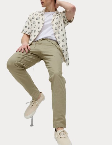 Pantaloni Marks and Spencer, kaki