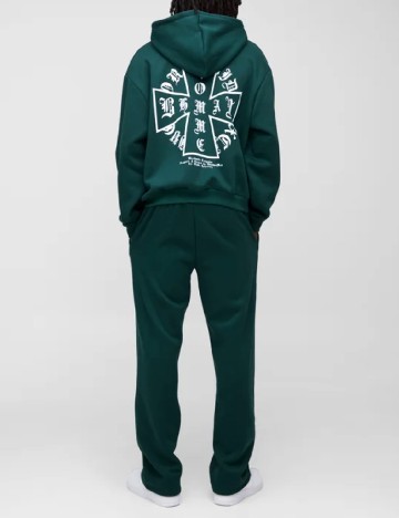 Pantaloni Boohoo MAN, verde