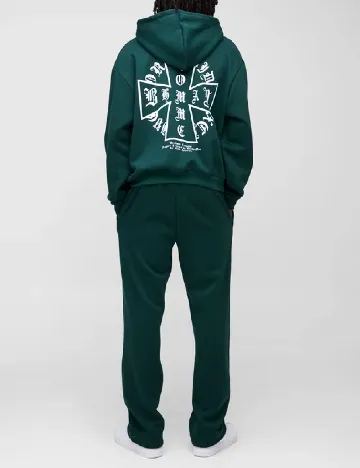Pantaloni Boohoo MAN, verde