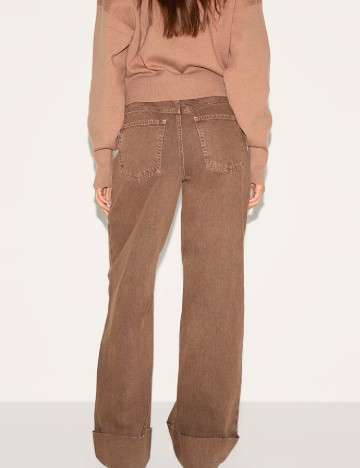 Blugi PrettyLittleThing, maro