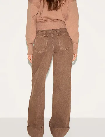 Blugi PrettyLittleThing, maro