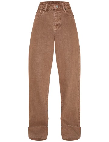 Blugi PrettyLittleThing, maro