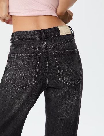 Blugi Stradivarius, gri inchis