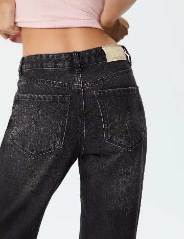 Blugi Stradivarius, gri inchis