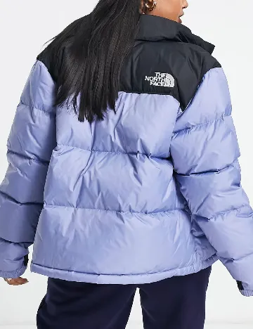 Geaca The North Face Plus Size, albastru/negru
