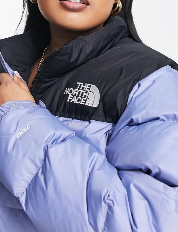 Geaca The North Face Plus Size, albastru/negru