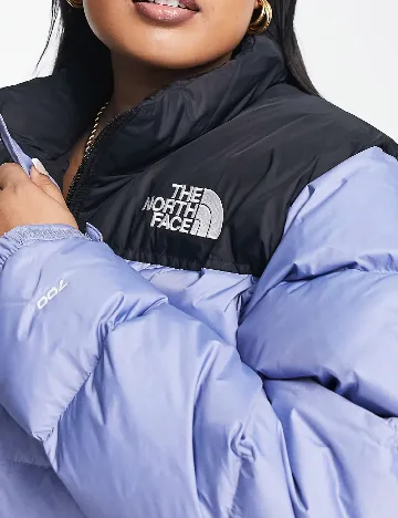 Geaca The North Face Plus Size, albastru/negru