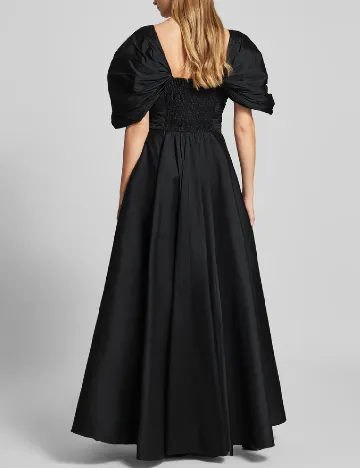 Rochie lunga LACE & BEADS, negru