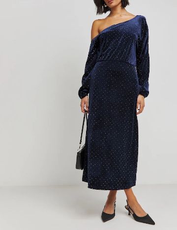 Rochie medie Simply Be, bleumarin
