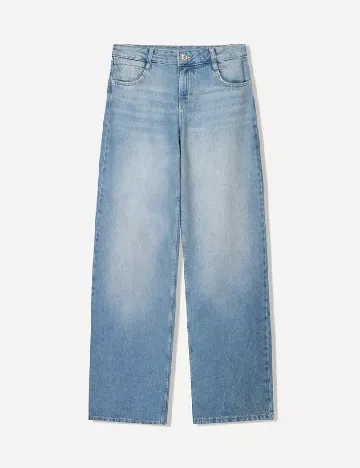 Blugi Bershka, albastru