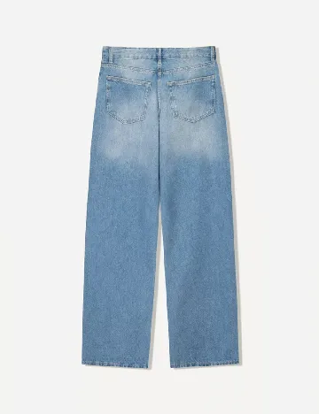 Blugi Bershka, albastru