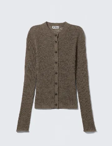 Bluza Weekday, maro deschis