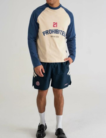 Bluza Prohibited, crem