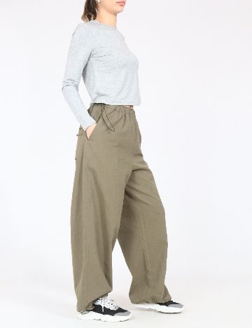 Pantaloni Sixth June, verde