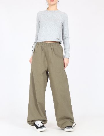 Pantaloni Sixth June, verde