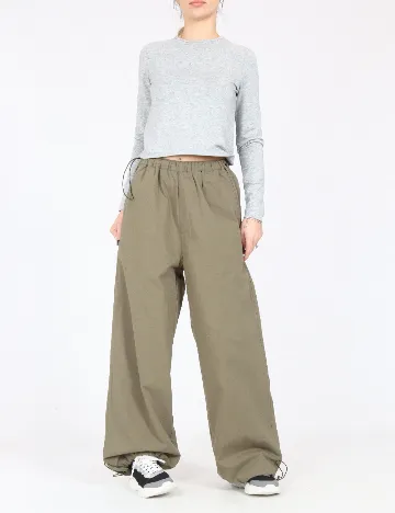 Pantaloni Sixth June, verde