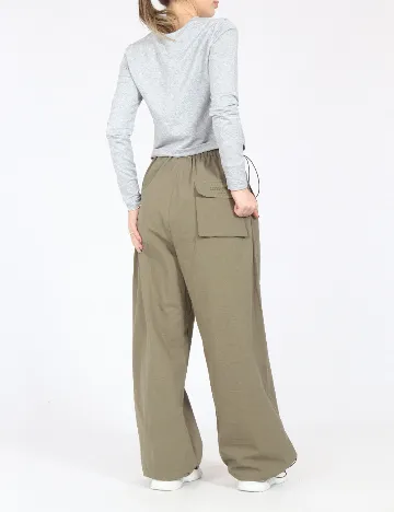 Pantaloni Sixth June, verde