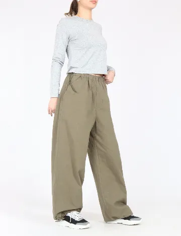 Pantaloni Sixth June, verde