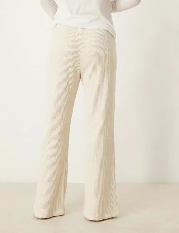 Pantaloni Abercrombie&Fitch, ecru