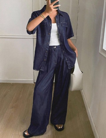 Compleu Dazy, bleumarin