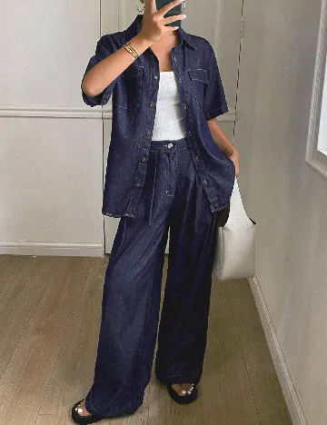 Compleu Dazy, bleumarin