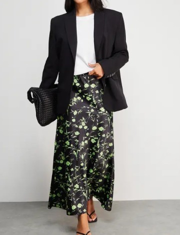 Fusta WAREHOUSE, negru