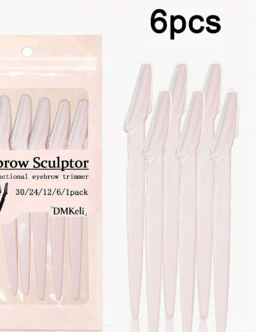 Set lame de ras 6 bucati SHEIN, roz