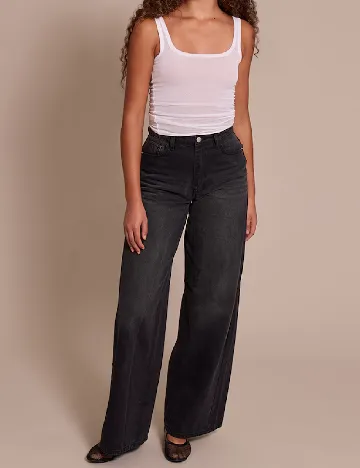 Blugi PrettyLittleThing, negru