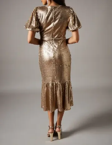 Rochie medie Coast, auriu