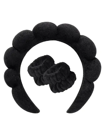Set coronita si accesorii pentru incheieturi SHEIN, negru