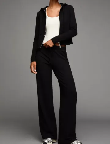 Pantaloni Bershka, negru