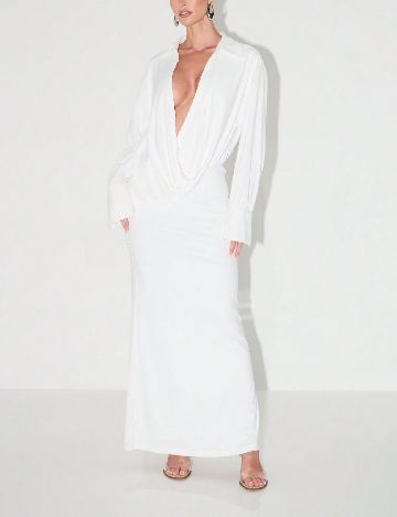 Rochie lunga SHEIN, alb