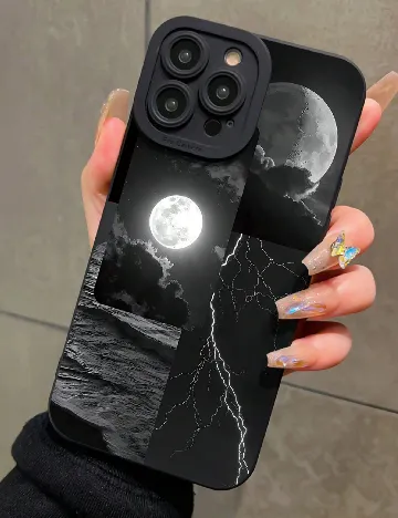 Husa iPhone 15 SHEIN, negru