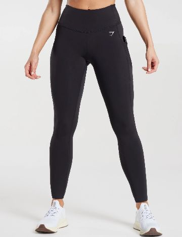 Colanti Gymshark, negru