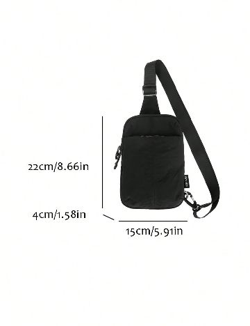 Borseta Shein Kids, negru