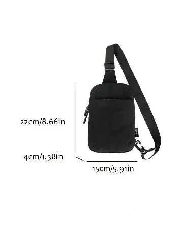 Borseta Shein Kids, negru