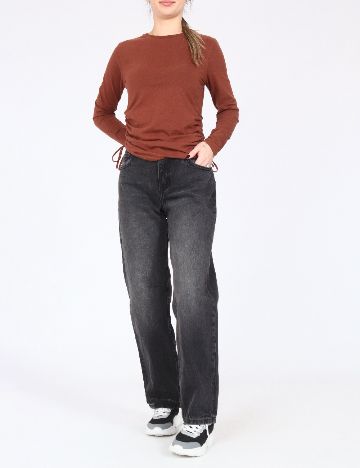 Blugi Pull&Bear, negru