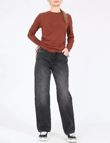 Blugi Pull&Bear, negru