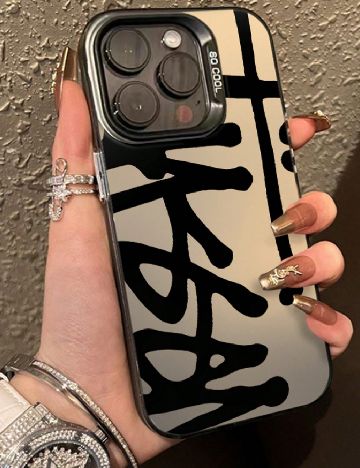 Husa iPhone 16 SHEIN, gri