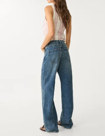 Blugi Stradivarius, albastru