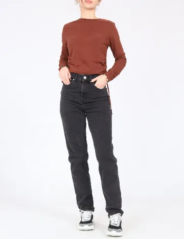 Blugi ASOS, gri inchis