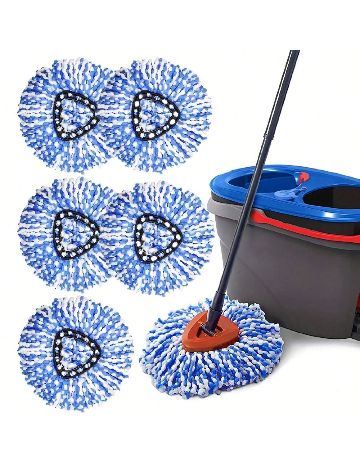 Set rezerve pentru mop 3 bucati SHEIN, albastru