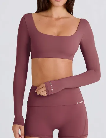 Top Bo+Tee, roz pudra