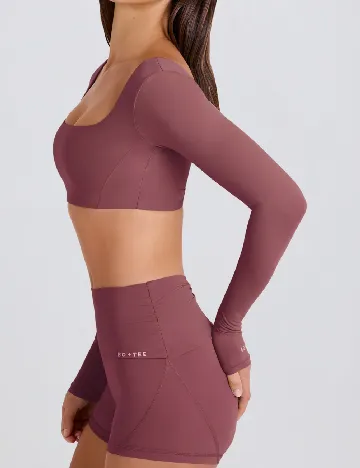 Top Bo+Tee, roz pudra