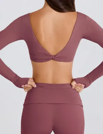 Top Bo+Tee, roz pudra