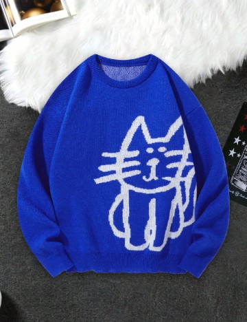 Bluza SHEIN, albastru