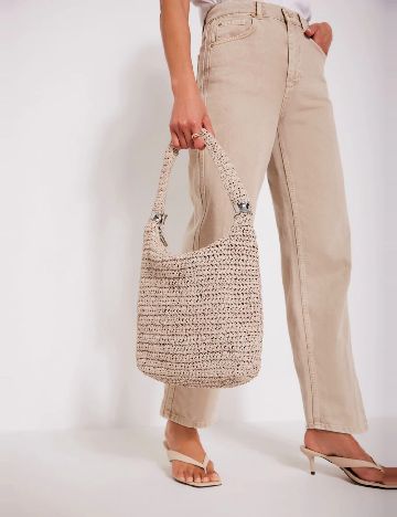 Geanta Mint Velvet, bej