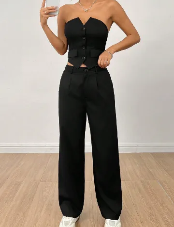 Compleu SHEIN CURVE, negru