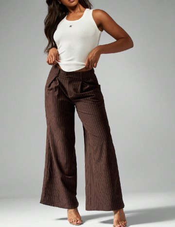 Pantaloni Missguided, maro